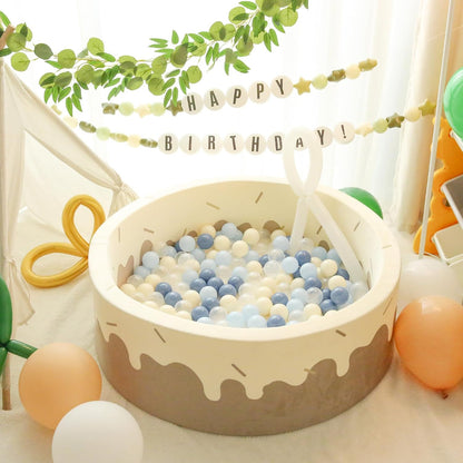 TRENDPLAY Plastic Balls for Ball Pits - Hollow Balls- Safe and Exciting Playtime - Perfect for Baby Pools, Birthday Party Decoration