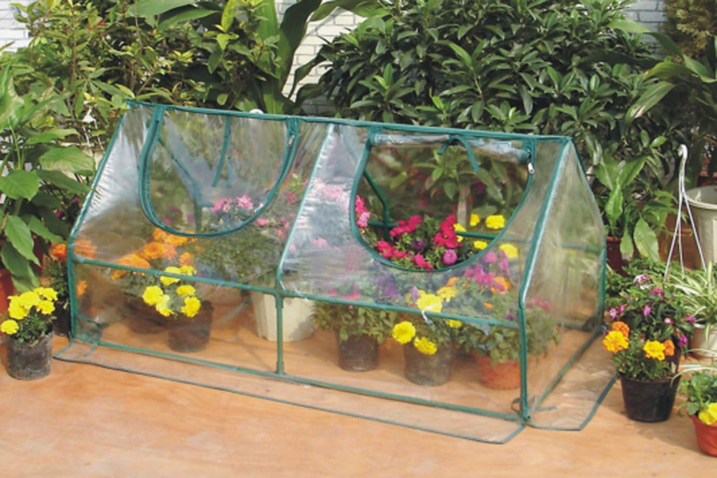 Zenport SH3212A Garden Cold Frame Greenhouse Cloche - 3 Pack