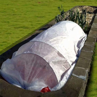 Agfabric Plant Covers Freeze Protection Frost Blankets for Plants 10'x50' 1.2oz Floating Row Cover Garden Plant Cover Freeze Cloths for Plants Winter Frost Freezing Protection,White