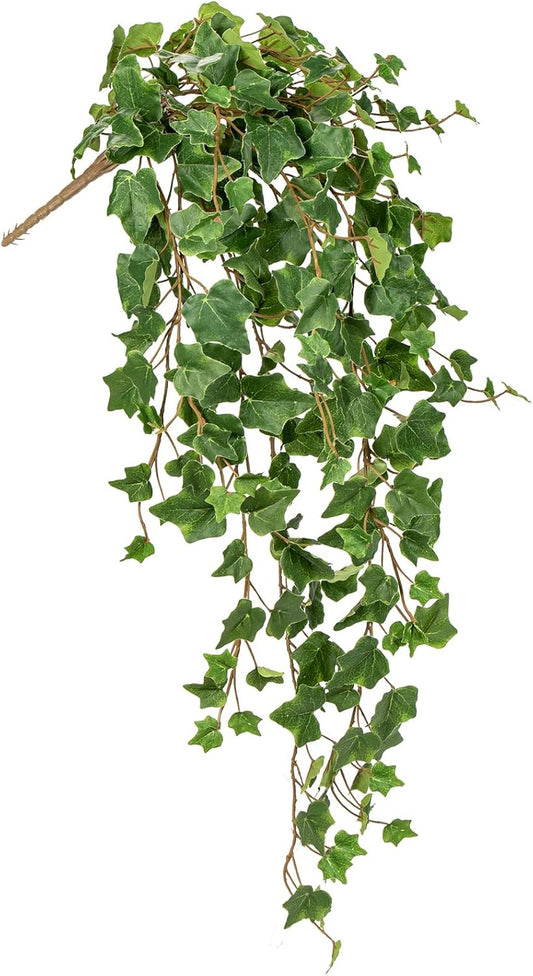 Hollyone Artificial Hanging Plants 35.4" Fake Ivy Vine Faux Ivy Leaves Fire and UV Resistant