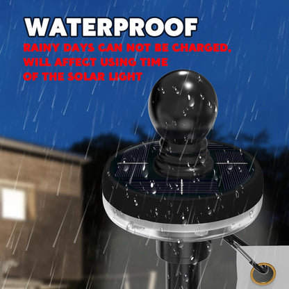 ZMTECH 2PC Flagpole Solar Light, Solar Flag Pole Lights, Outdoor Waterproof LED for 5-10FT Flag Poles, Flag Light Fits 1in Diameter Poles, Auto On/Off & Solar Charging (Black)