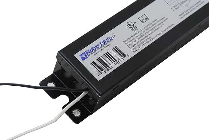 Robertson ISL296T12MV Ballast (3P20158) – 1 or 2 Lamp F96T12 (96W) Fluorescent Electronic Ballast