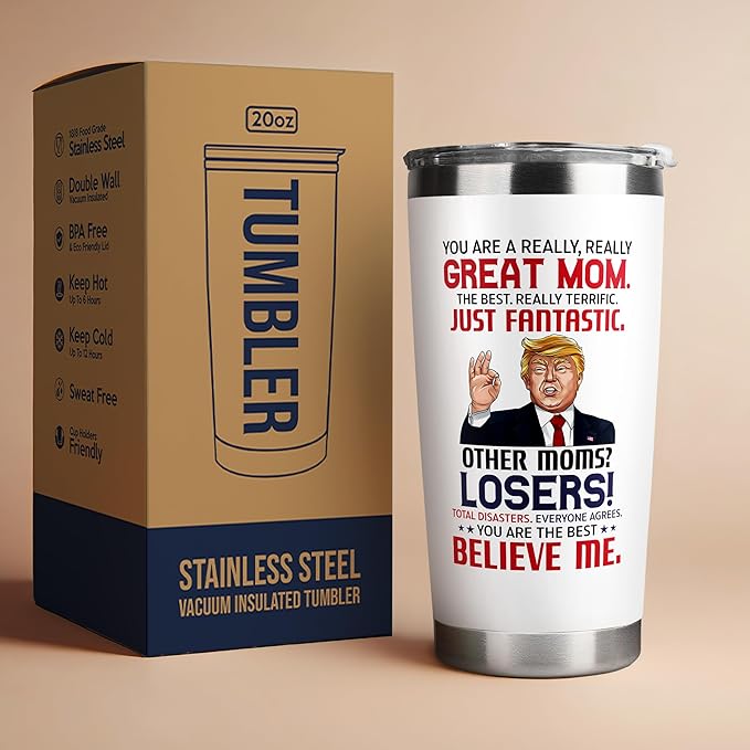 Gifts for Mom from Daughter Son - Mom Birthday Gifts, Birthday Gifts for Mom, Mother Birthday Gifts - Mom Gifts for Christmas, Christmas Gifts for Mom - New Mom Gifts for Women - 20 Oz Mom Tumbler