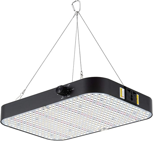 FECiDA 2025 Upgrade Professional LED Grow Light 200 Watts Actual Power, 2x2 ft Grow Gent Light for All Growth Stages, Higher Output, Dimming Function Makes Greater Harvest and Saving Money