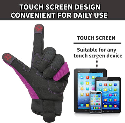 Thorn Proof&Puncture Resistant Gardening Gloves with Grip,Garden Gloves for Women, Leather Work Gloves,Gifts
