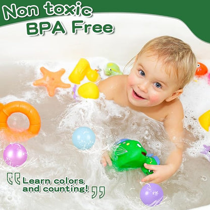TRENDPLAY Plastic Balls for Ball Pits - Hollow Balls- Safe and Exciting Playtime - Perfect for Baby