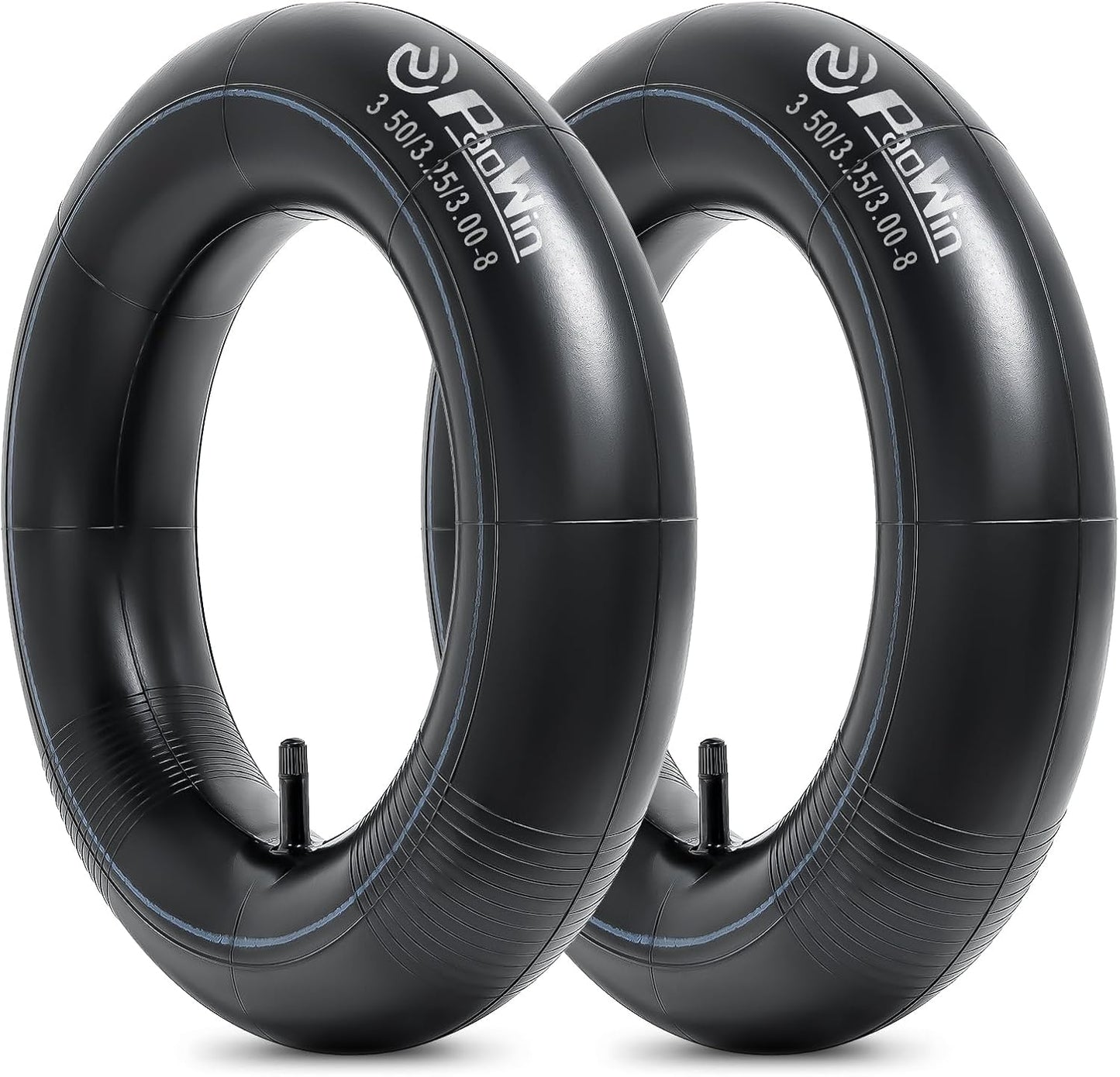 2 PCS 3.50/3.25/3.00-8 Replacement Inner Tubes with TR13 Straight Valve Stem Compatible with Wheelbarrows, Mowers, Hand Trucks and More 3.50-8 3.25-8 3.00-8 Tire Tubes