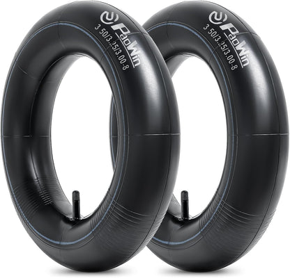 2 PCS 3.50/3.25/3.00-8 Replacement Inner Tubes with TR13 Straight Valve Stem Compatible with Wheelbarrows, Mowers, Hand Trucks and More 3.50-8 3.25-8 3.00-8 Tire Tubes