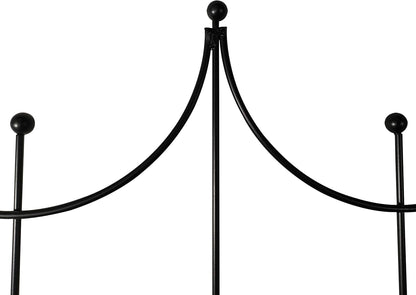 OUTOUR Larger Garden Trellis Plant Support Wire Lattice Grid Panel Stake Fence, 70"x20", for Climbing Plants, Potted Vines Vegetables Vining Flowers Ivy Roses Clematis, Lawn Backyard Patio, Black