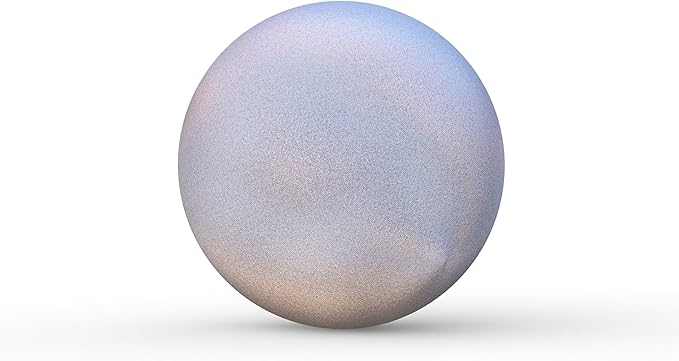 Lulu Decor, Silver Glitter Stainless Steel Gazing Mirror Ball Size 14, Smooth Reflective Shiny Garden Decoration Globe, Thankgiving and Halloween Decoration