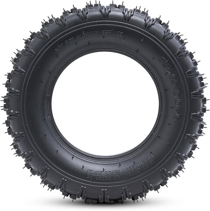 2 PCS13x5.00-6 Tires and 13X5.0-6(5.0/4.0-6) Inner Tubes for 4 Wheelers ATV,Quad Lawn, Mower, Wheelbarrows, Go Kart,Snow Blower, Tractors, Hand Trucks, Trolleys, Mini Bike Tires (P-094)