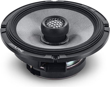 Alpine Two Pairs of R2-S65 Type R High-Resolution 6.5" Coaxial Speakers