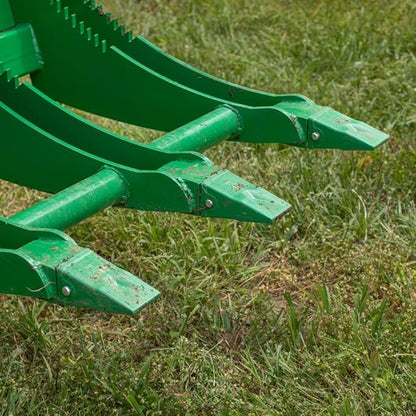 Titan Attachments 84" HD Root Grapple Rake Attachment, Fits John Deere Hook & Pin Tractors, Twin