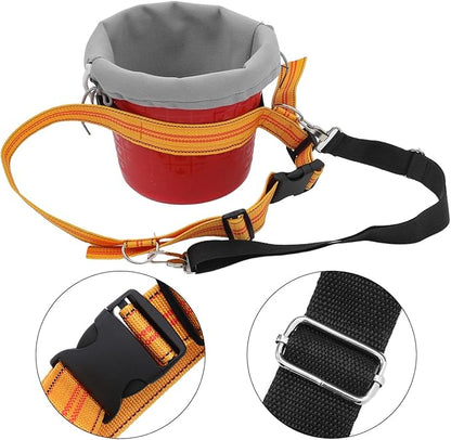 Portable Fruit Picker Basket with Adjustable Strap, Fruit Picker Pole Tool for Harvesting Cherries Blueberries and Tomatoes