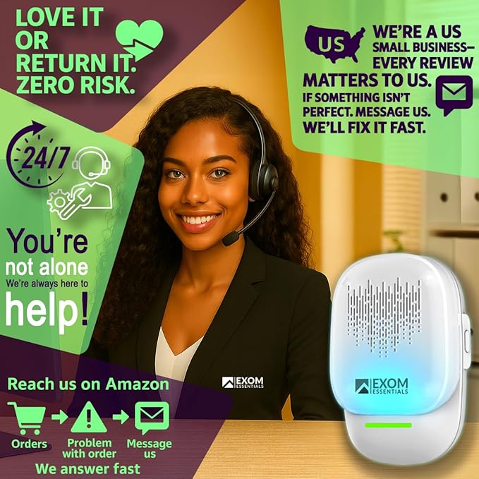 T-Ultrasonic Pest Control 4-Pack: Indoor Plug-in Repeller for Mice, Rodents, Squirrels, Insects, Roach Killer, Ant & Spider Repellent, Bed Bug & Flea Spray and Mouse Traps Alternative