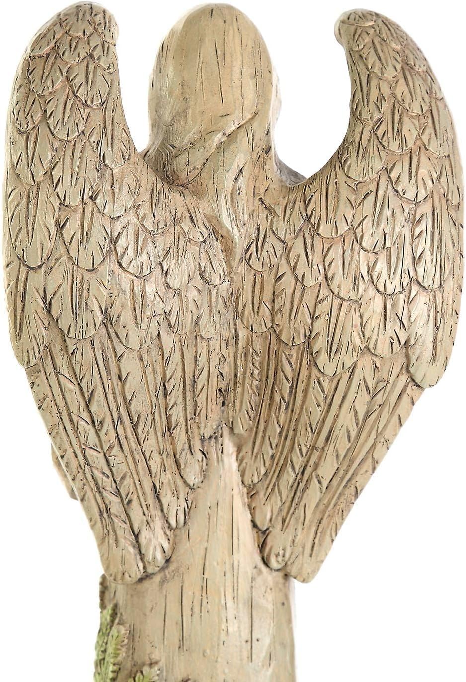 Ivy Home Standing Angel with Butterfly Garden Statuary