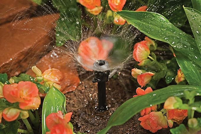 Orbit 10 Pack Drip Irrigation Watering Kit - Complete Micro Irrigation Bundle