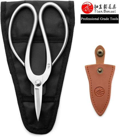 Bonsai Scissors Professional Grade Bonsai Shears Alloy Steel Bonsai Tools Equip With Tool Bag (MT-RBS-190)