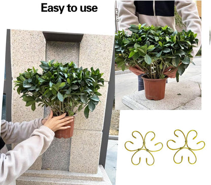 4PCS 6" Plant Stem Support,Stabilizer Grapple Holder for Monstera and Climbing Plants,Reusable Flower Plant Support,Leaf Stabilization and Support for Thriving Growth.