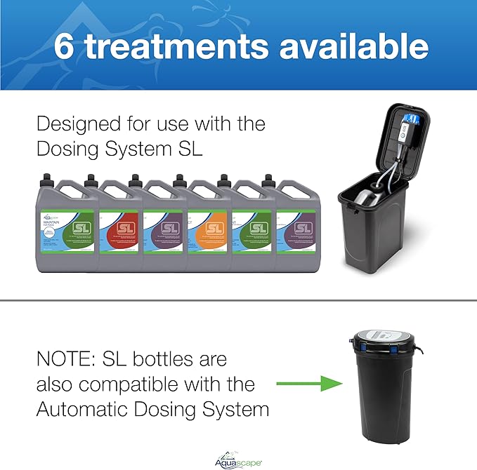 Aquascape Clean Pond Water Treatment for Dosing System SL, 96092
