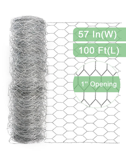 Larger Chicken Wire (57 inchx100 Ft)