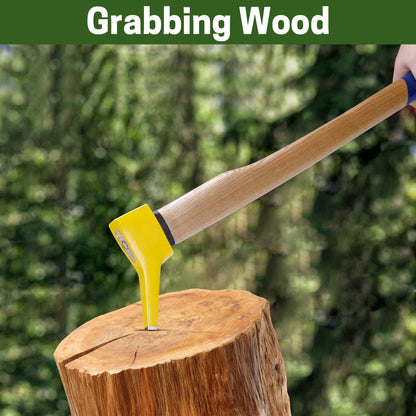 Pickaroon Logging Tool, Hookaroon, Log Roller Tool, Hookaroon for Dragging and Stacking Firewood, Sharp Pick Tool for Logs