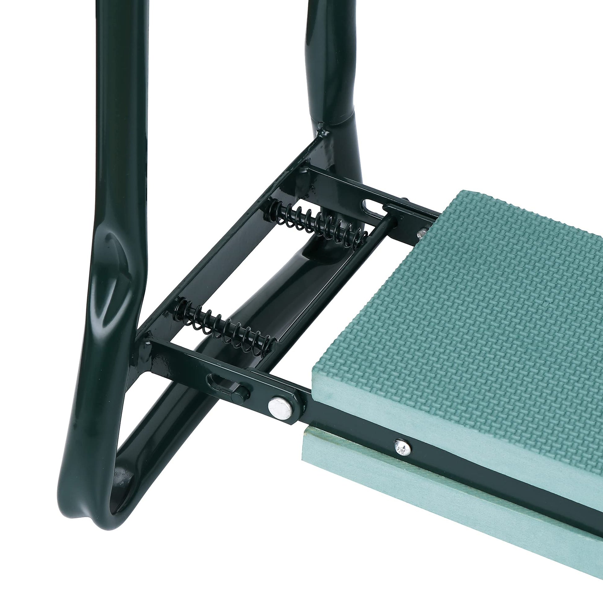 SUPER DEAL Folding Garden Kneeler and Seat with Free Tool Pouches - EVA Foam Pad Protects Your