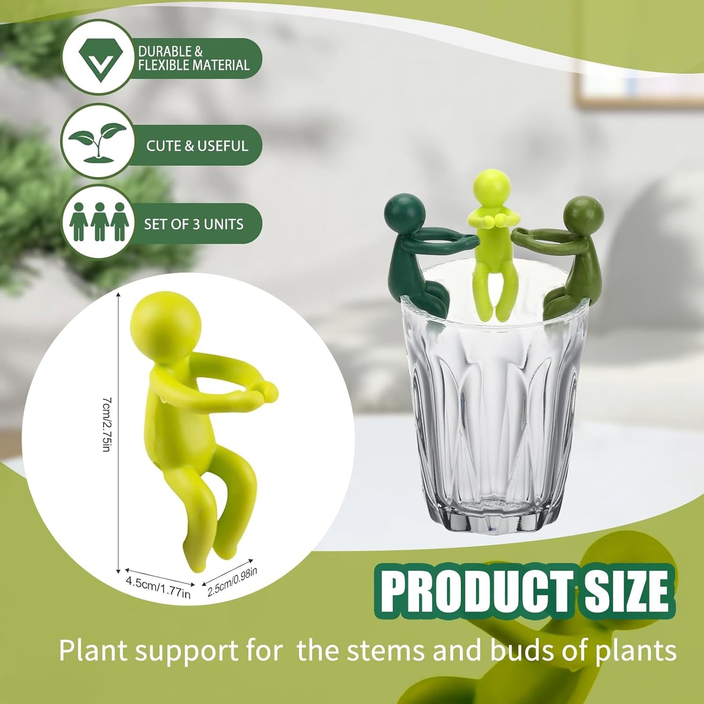 6pcs Plant Propagation Buddy, Propagated Plant Holders,Plant Stem Support,Plant Support for Shoots,Cuttings,Sprouts of Plant Propagation Station & Indoor Garden,Gifts for Plant Lovers