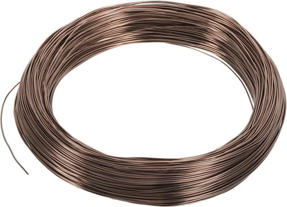 PATIKIL 1mm x 374ft Bonsai Training Wire,Floral Wire Stems Anodized Aluminum Tree Wire for Gardening Branch Fixing,Brown