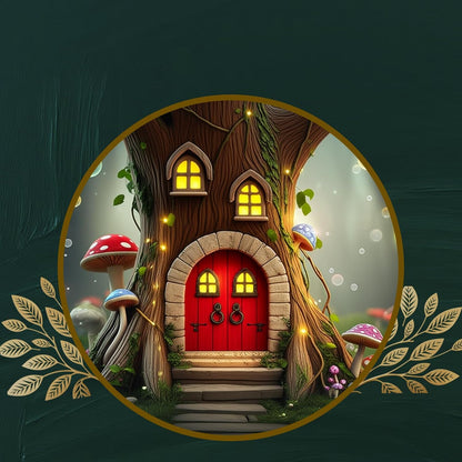 Set of 6 Fairy Garden Door Miniature Garden Decor Outdoor Garden Accessory for Gardens Gate Decoration in Yard Landscaping and Indoor Decor