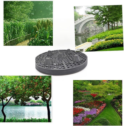 8PCs Plant Risers for Pots Indoor, Plant Stands, Pack Plant Elevator for Prevent Rot and Damage on Patio Deck, 11.8 inch Big Heavy Duty Plastic Plant Stands (8Pcs)