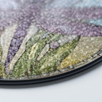 7.8" Dragonfly Stained Glass Suncatchers Art Glass Dragonflies for Sun Catcher Indoor Window Gifts for Pet Animal Nature Floral Lovers Women Grandma Mom Friend Painted Panel Décor BUG-07C-SG8