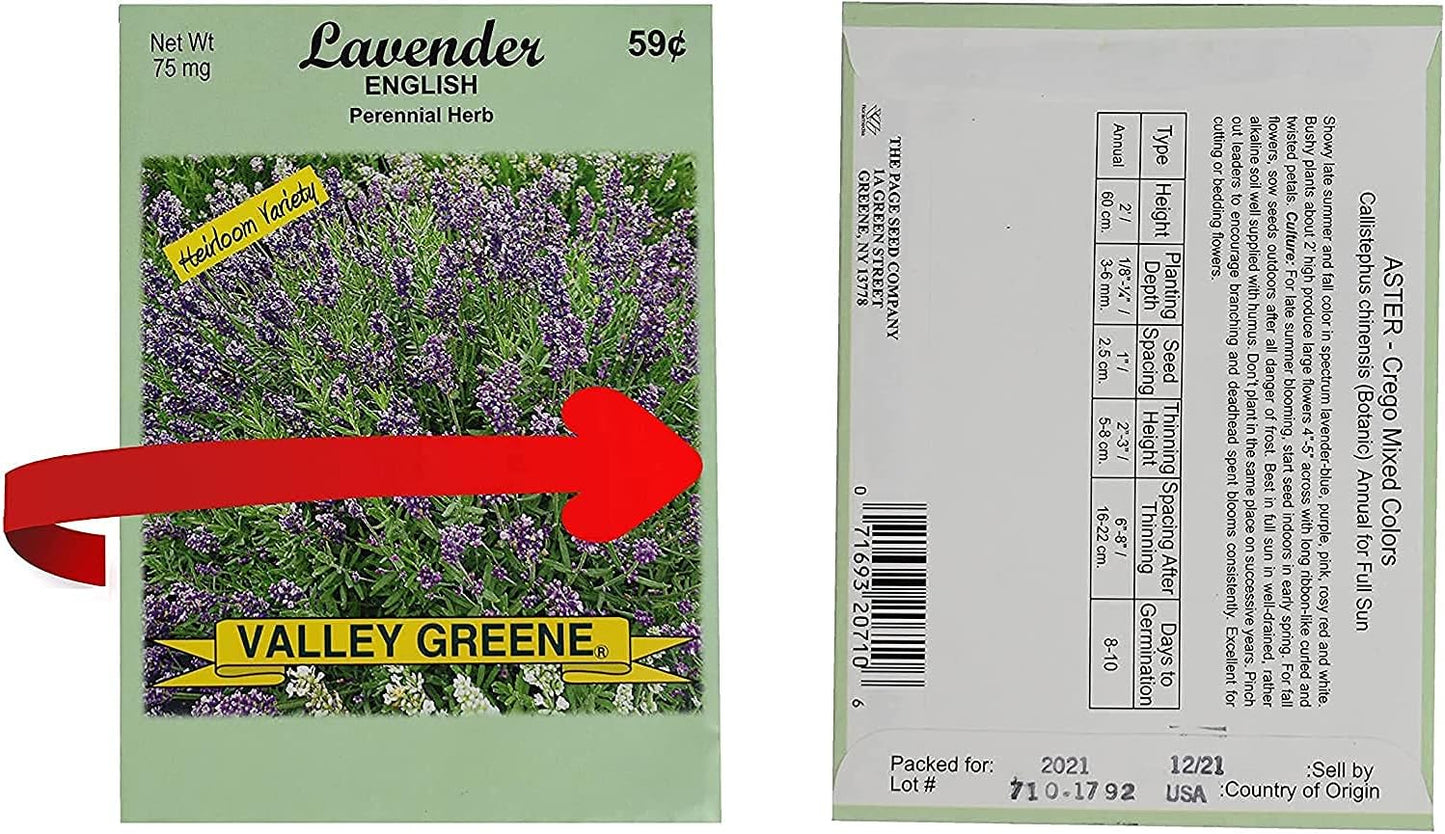 Set of 200 Flower Seed Packets - Flower Seeds in Bulk - 15 or More Varieties Available - Great for Creating Colorful Gardens (200)
