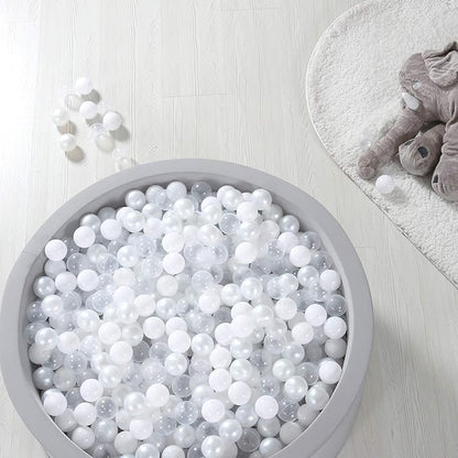 TRENDPLAY Plastic Balls for Ball Pits 2.2 Inch, Pack of 50 100 200 500 Hollow Balls, Perfect for