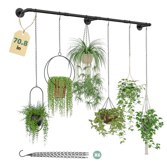 Galood Plant Hanger Indoor with 6 Hanging Chains Hanging Planters