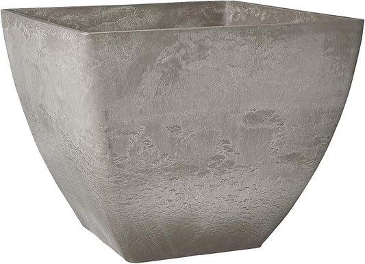 PSW Arcadia Garden Products FB40CT Simplicity Square, 16 x 16 x 13, Cement