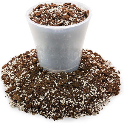 Gardenera Soil Mixture for Indoor Herb Planters - 10 Quart - Specially Blended Soil Mixture for Planting and Growing Indoor Kitchen Herbs Indoors (2 Bags of 5 Quart)