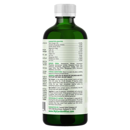 Peace Lily Fertilizer: 3-1-2 Liquid Fertilizer with Essential Micronutrients - The Ultimate Food for Spathiphyllum, Perfect for Indoor Plants (8 OZ)