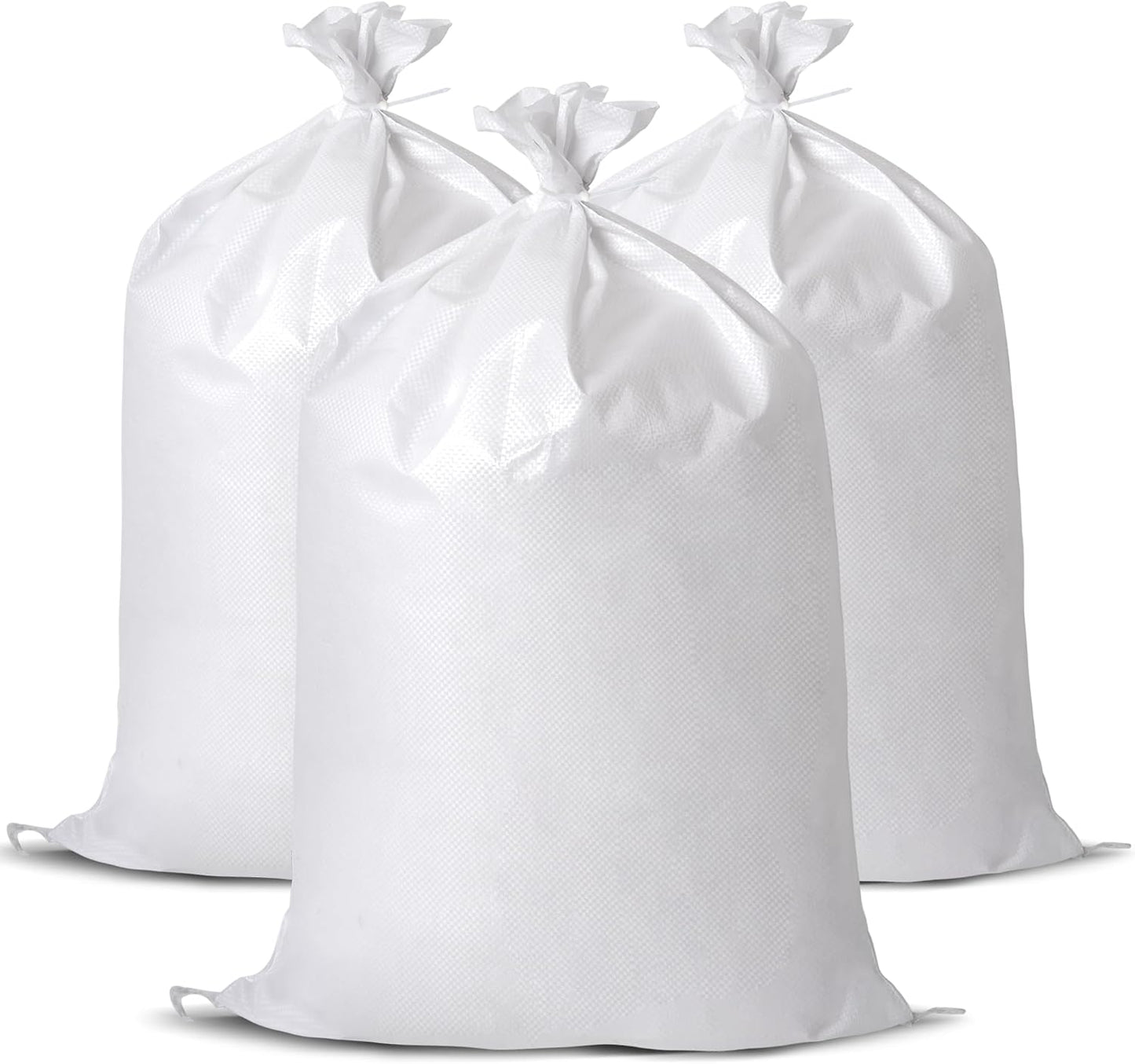 12 Pack Heavy Duty Sand Bags, (20" X 30"), Used for Flooding, Builders, Garden Waste, Grain Storage and Cargo Handling (12)