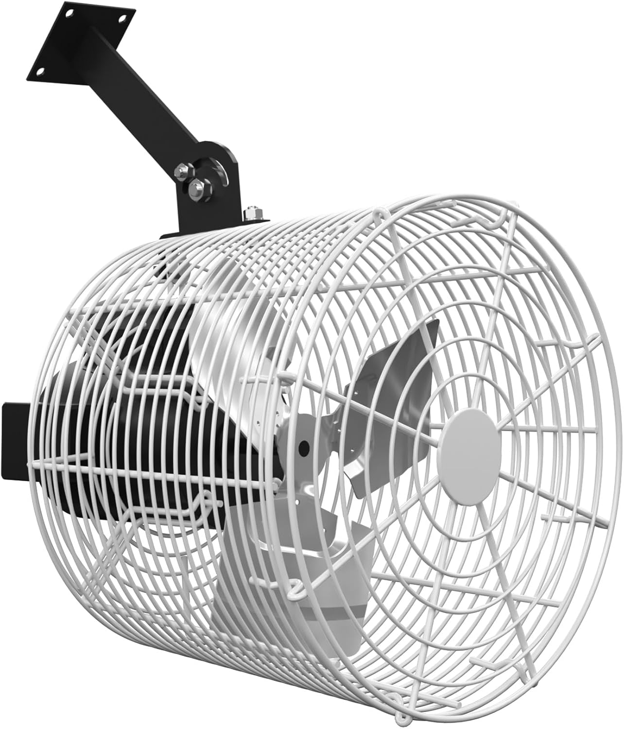 Air Circulation Fan 1/80HP 450CFM Greenhouse Ceiling Wall Mount High-efficiency Air Circulation Fan for Greenhouse, Patio, Garage