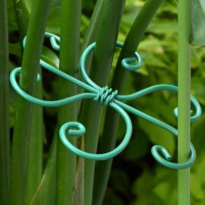 5PCS Monstera Plant Support Hook - 4.1 * 4.4IN, Durable Flexible Stabilizers for Indoor Plants, Metal Stem Supports and Leaf Holders, Easy Tool-Free Operation, Ideal for Fishbone Cactus Care