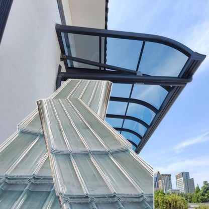 Plastic Roof Panels,Translucent Greenhouse Panel,Daylighting Roof Panels,Sturdy Panel,Cuts Easily,for Patio Garden Balcony etc.(39.37x98.42in)