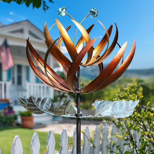 Wind Spinners for Yard and Garden, Wind Spinners Outdoor Large Metal, 84 inch Kinetic Wind Spinner