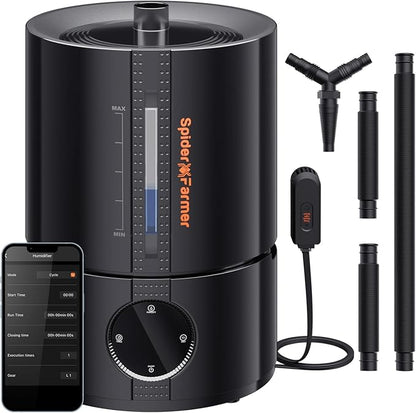 Spider Farmer 5L Smart Humidifier and SF2000Pro Grow Light