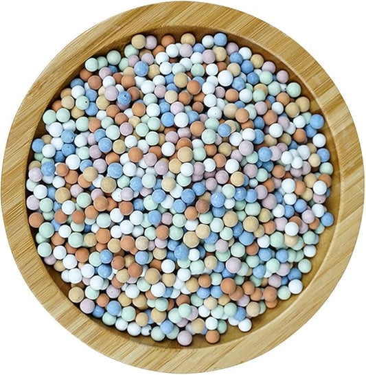 Garden Soil,Clay Pebbles Gardening Ceramsite Orchid Rocks Drainage Water Purification Ceramsite Decor Cultivation Soil Stone Horticultural Grade for Soil Hydroponics Aquaponics,2LBS