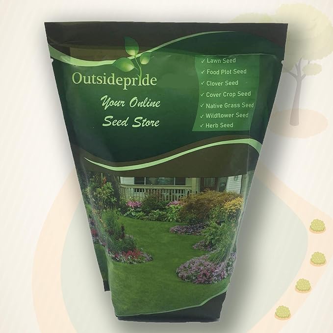 Outsidepride 10 lb. Seeds Annual White Mustard Cover Crop Seed for Planting