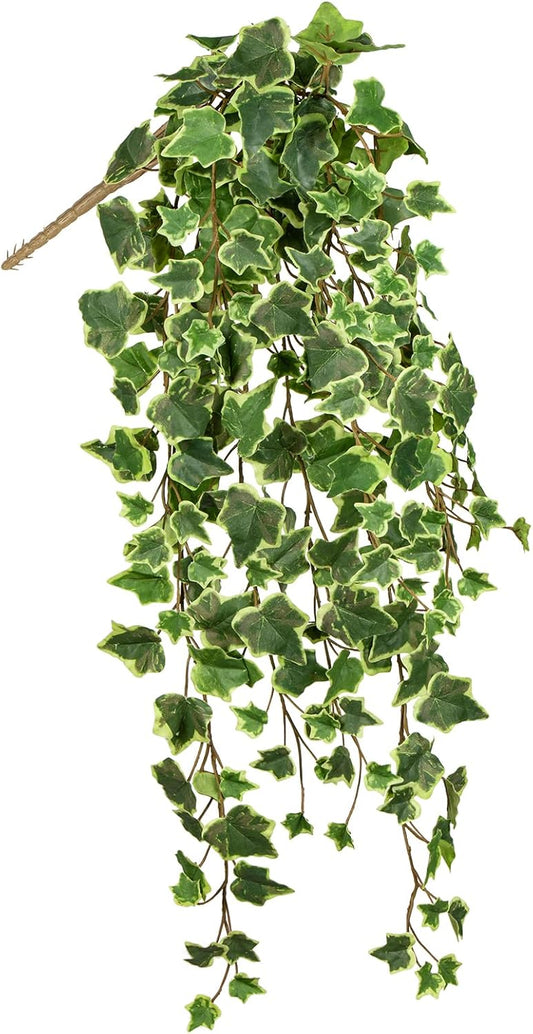Hollyone Artificial Hanging Plants 35.4" Fake Ivy Vine Faux Ivy Leaves Fire and UV Resistant
