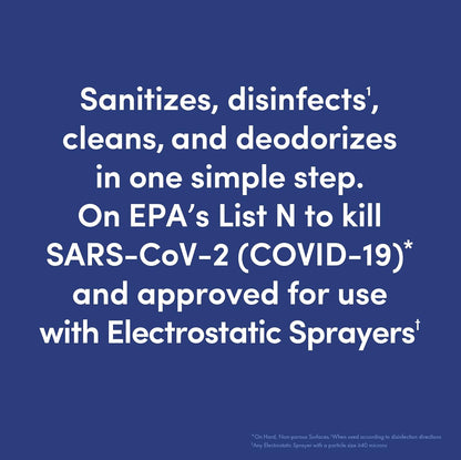 Bioesque Botanical Disinfectant Solution, Heavy Duty Broad-Spectrum Disinfectant, Kills 99.9% of Bacteria, Viruses*, Fungi, & Molds, 1 Gallon (Pack of 1)