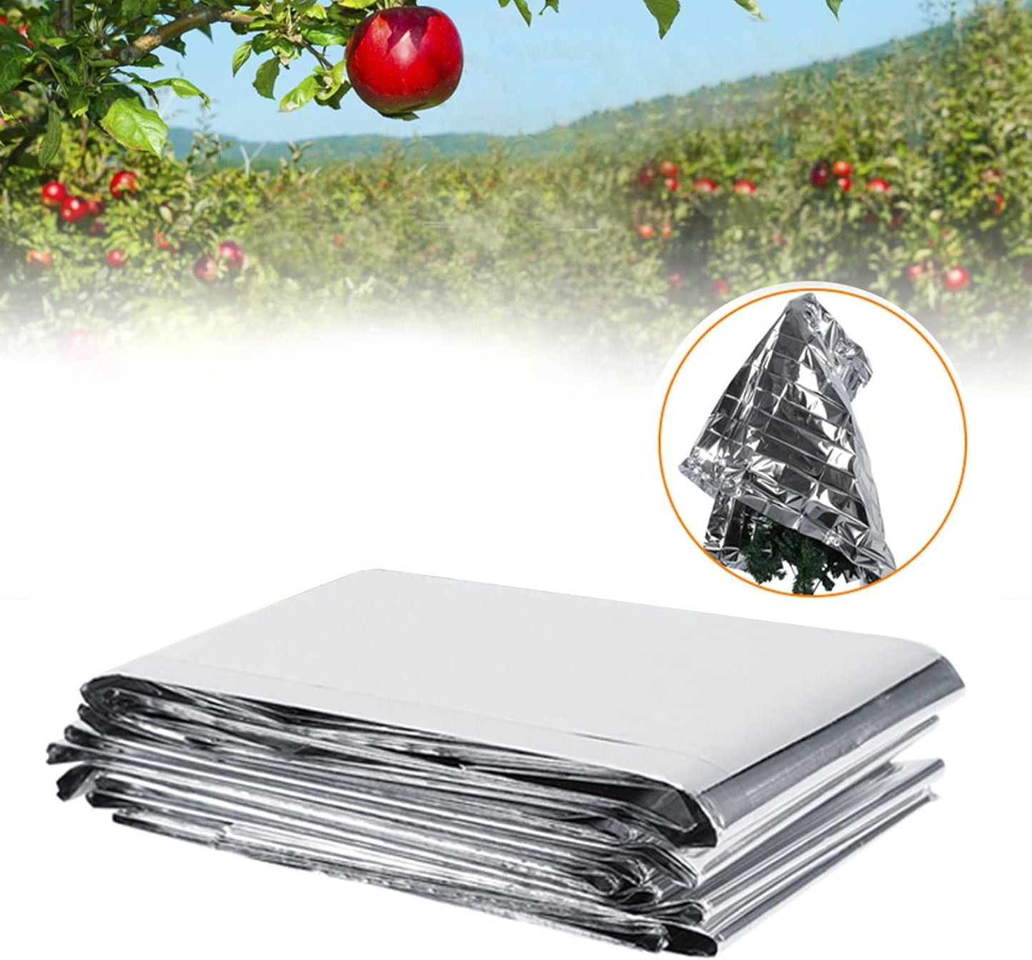Mylar Sheet,6Pcs High Silver Reflective Mylar Film for Plant Growth | First Aid | Outdoor Survival Mylar Blanket Environmentally-Friendly Mylar Film Foil Sheet for Greenhouse 82.68 x 47.24in