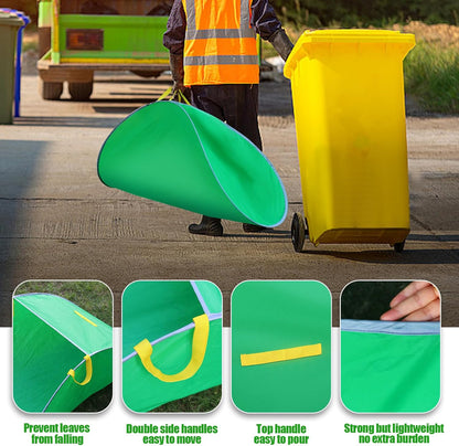 UQM Leaf Collector, Portable Pop Up Leaf Bags, Foldable Leaf Pick Up Tools Patent Number D1005635, Reusable Yard Garden Bags for Leaves Lawn Trash